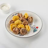 Пельмени цветные