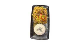 Xinjiang style rice with shredded potato