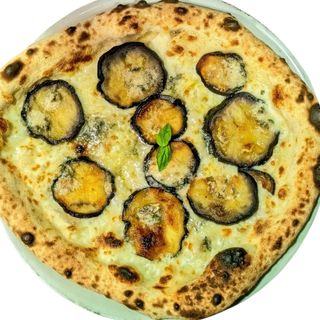 Pizza Roquefort E Melanzane Bianca
