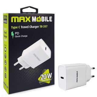 Maxmobile kućni adapter qc 3.0 tr207 3a bijeli