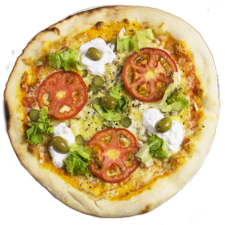 Vegeteriana pizza 42 cm
