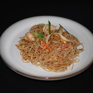 Spaghetti di riso con frutti di mare(253)