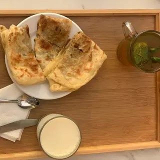 Menu Rghifa Khlii, thé, raib