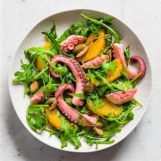 Z004. Rucola e polpo