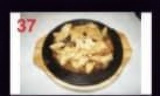 37 Pollo funghi bambu