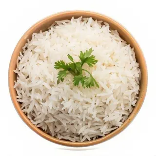 Plain rice