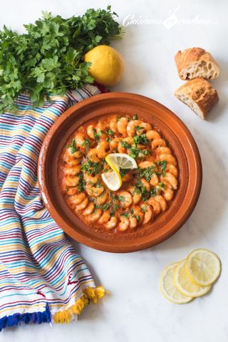 Tajine Crevettes