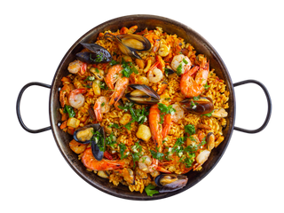 Paella De Marisco (2 Raciones)