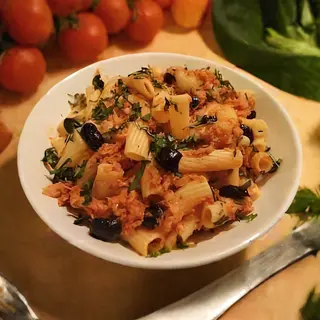 Pâtes Thon-olive
