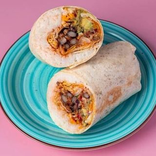 Burrito de chili con carne