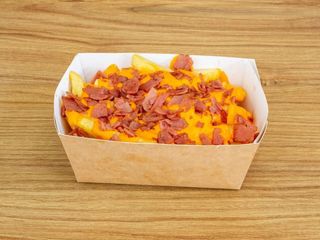 Patatas Con Cheddar Y Bacon
