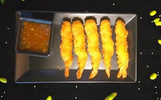 Tempura fried prawns (5szt)