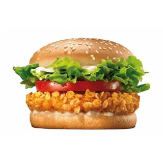 Menú hamburguesa de pollo