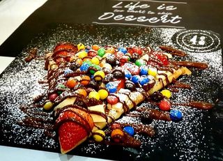 Crêpe M & M'S