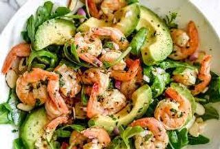 Salade Avocat Aux Crevettes