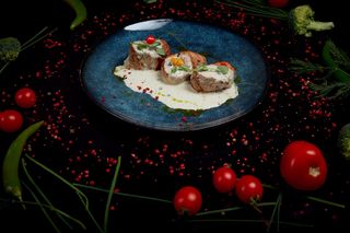 Filet Mignon de porc și sos de piper