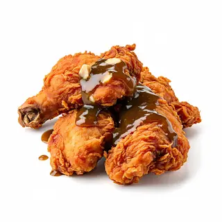 Sate ayam goreng