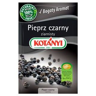 Pieprz czarny ziarnisty Kotanyi. 0.02кг
