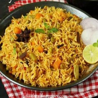 Vegetal biryani
