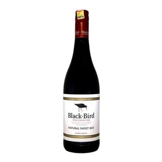 Black Bird Natural Sweet Red Wine, 750ml