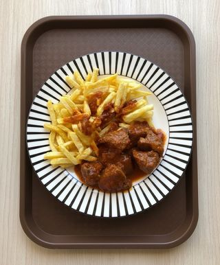 Beef, Chips & Salads