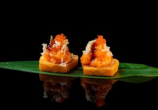 032. Bruschetta sake 2 pezzi