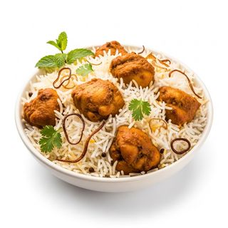 Biryani con pollo