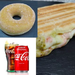 PANINI + POSTRE + BEBIDA