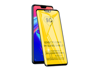 Стъклен протектор MBX 9D Full Glue Flat - Samsung Galaxy A20e, черен