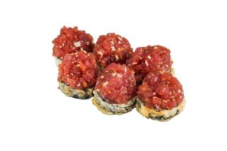 Futo tatar z tuńczyka Yellowfin w tempurze 6szt