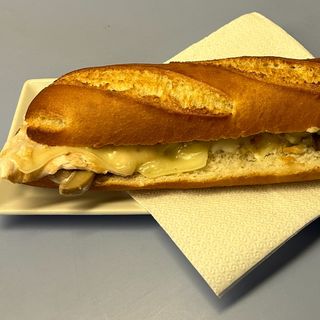Bocadillo Pollo y Champiñón