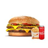 ორმაგი ჩიზბურგერ მენიუ