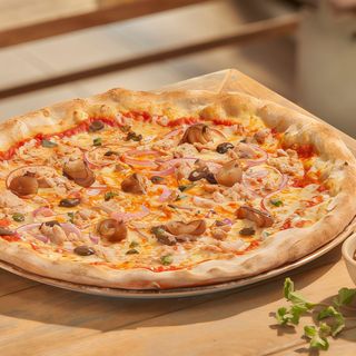 Pizza Tonno Sin Gluten (33 Cm.)