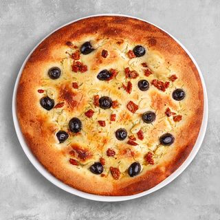 Pan Focaccia pizza