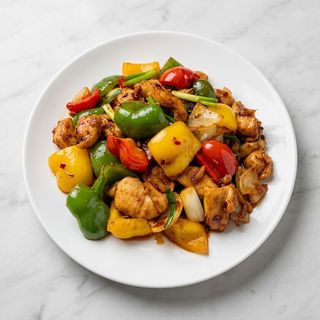 Pollo Con Pimiento
