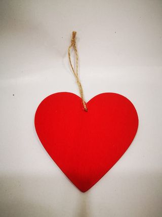 Corazón De Madera 10X10