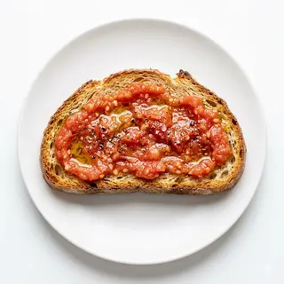 Tostada Aceite de Oliva y Tomate Natural