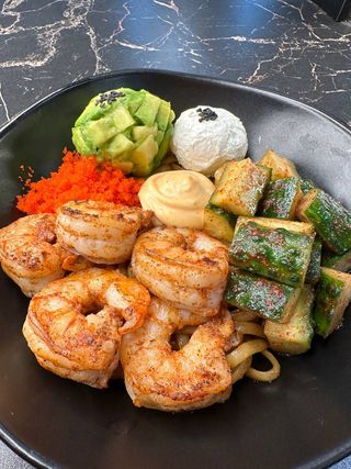 Поке с креветками (450 гр)