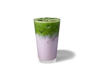 Iced Ube Vanilla Velvet Matcha Latte