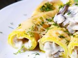 Crêpe poulet & champignons 