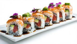 50. Black tempura - 8 pezzi