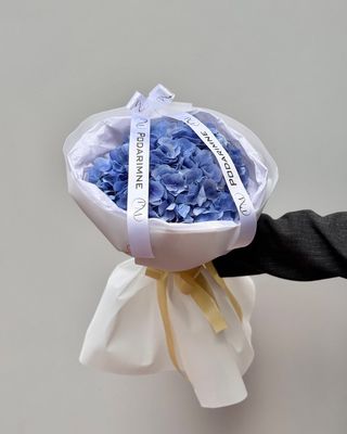 Мини букет с гортензией (3шт)