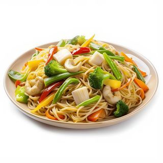 Tallarines Con Verdura