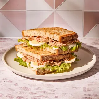 Doble Planchado de Atún Huevo