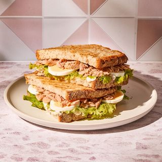 Doble Planchado de Atún Huevo