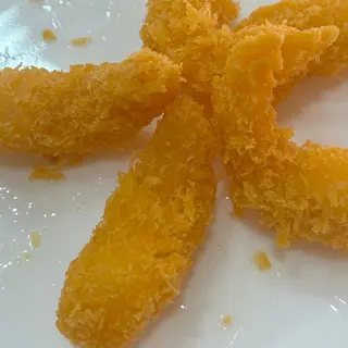 Gamberi fritti in pastella- 5 pezzi
