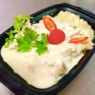 Pileći ajmokac sa pireom