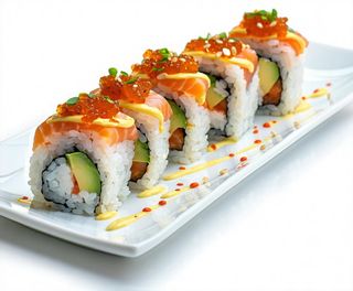 89. Uramaki salmone