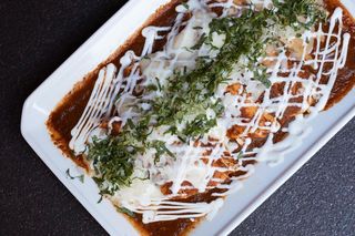 Enchiladas rojas 
