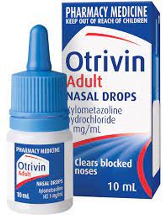 Otrivin Drops Adult 10Ml